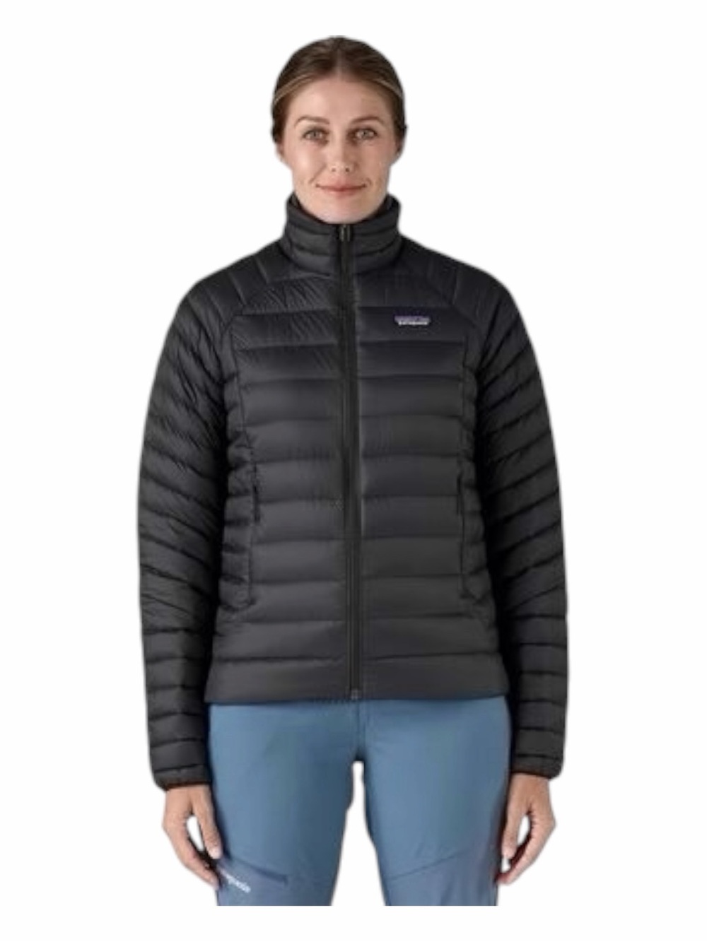 Patagonia Down Sweater Jacket Black 800 Fill Packable Women’s Small